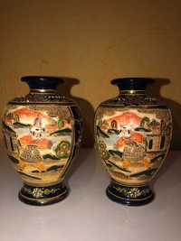 Японские фарфоровые вазы Сацума (Satsuma)