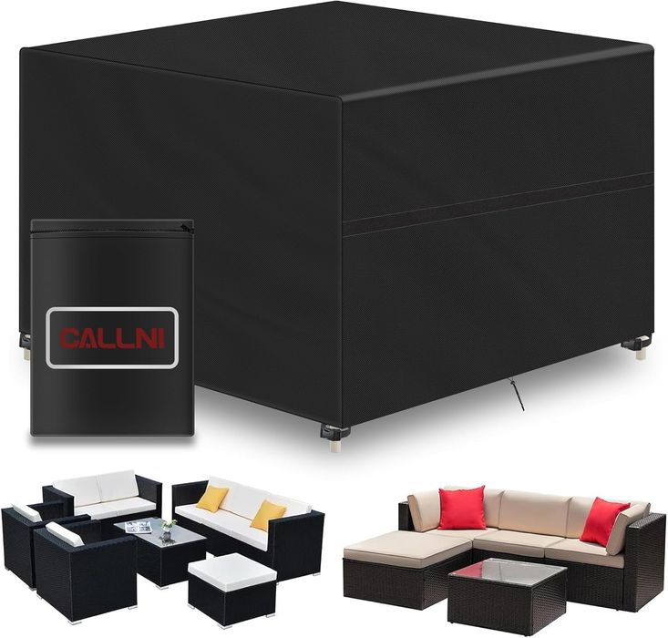 Pokrowiec Callni na meble ogrodowe 160x160cm, odporny na warunki zima