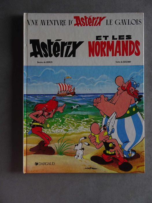 Livro - Asterix et Les Normands - Dargaud (capa dura)