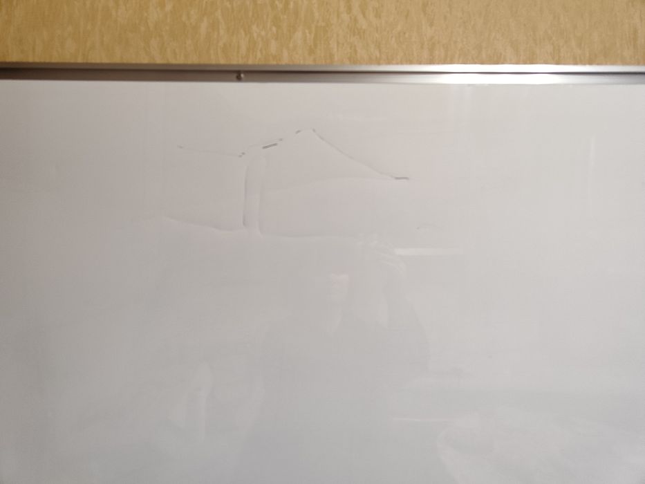 Магнітно маркерна дошка. Фліпчарт.90х150