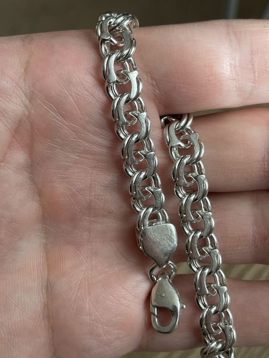 Срібний браслет срібло 925 проба