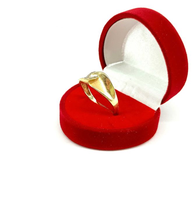 Wspaniały Złoty PIERŚCIONEK 585 3.34G R.20