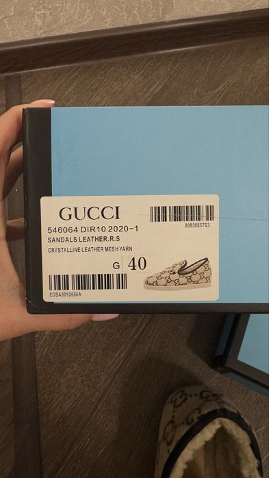 Лофери з утепленням GUCCI розмір 39
