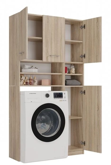Szafka nad pralkę zabudowa łazienkowa