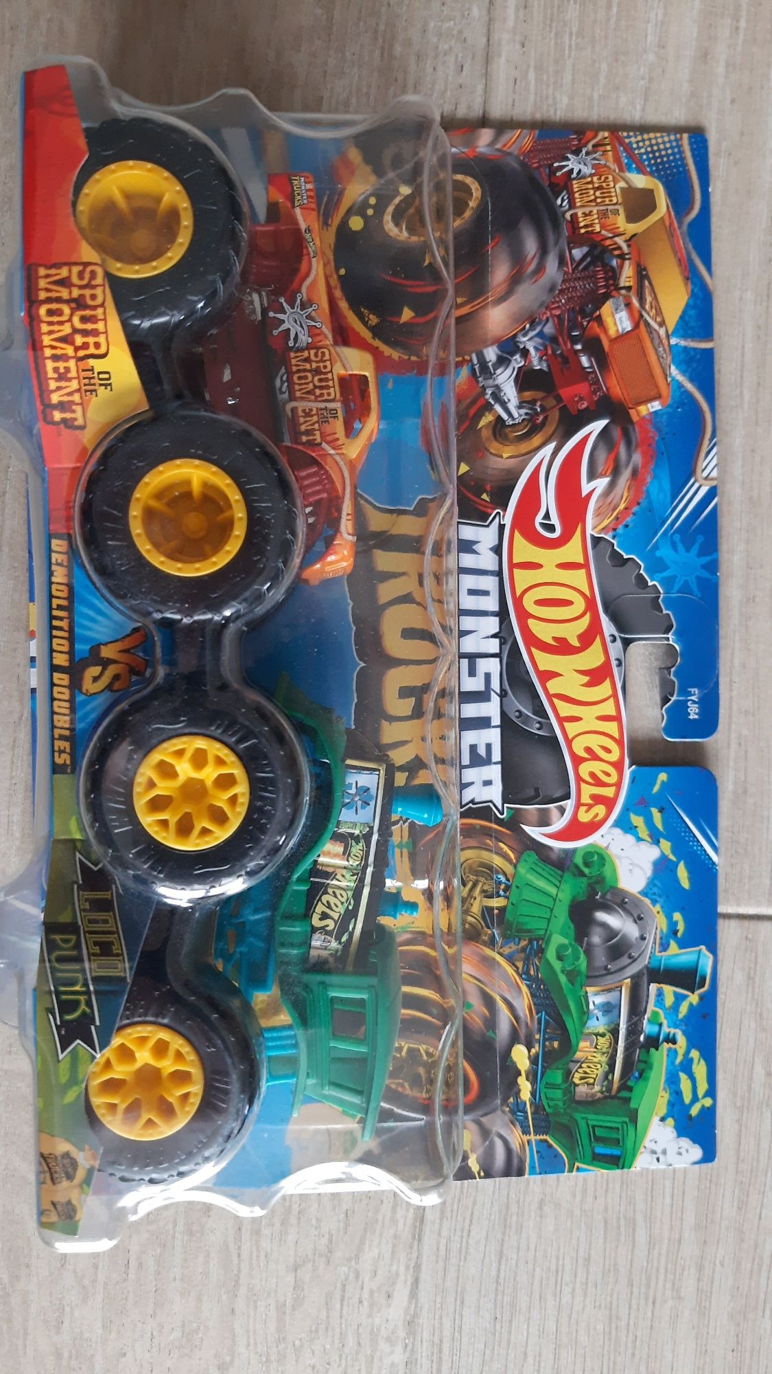 Hot wheels monster truck nietrafiony prezent