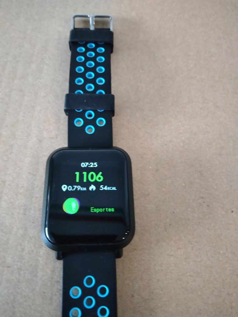 Smartwatch inteligente como novo