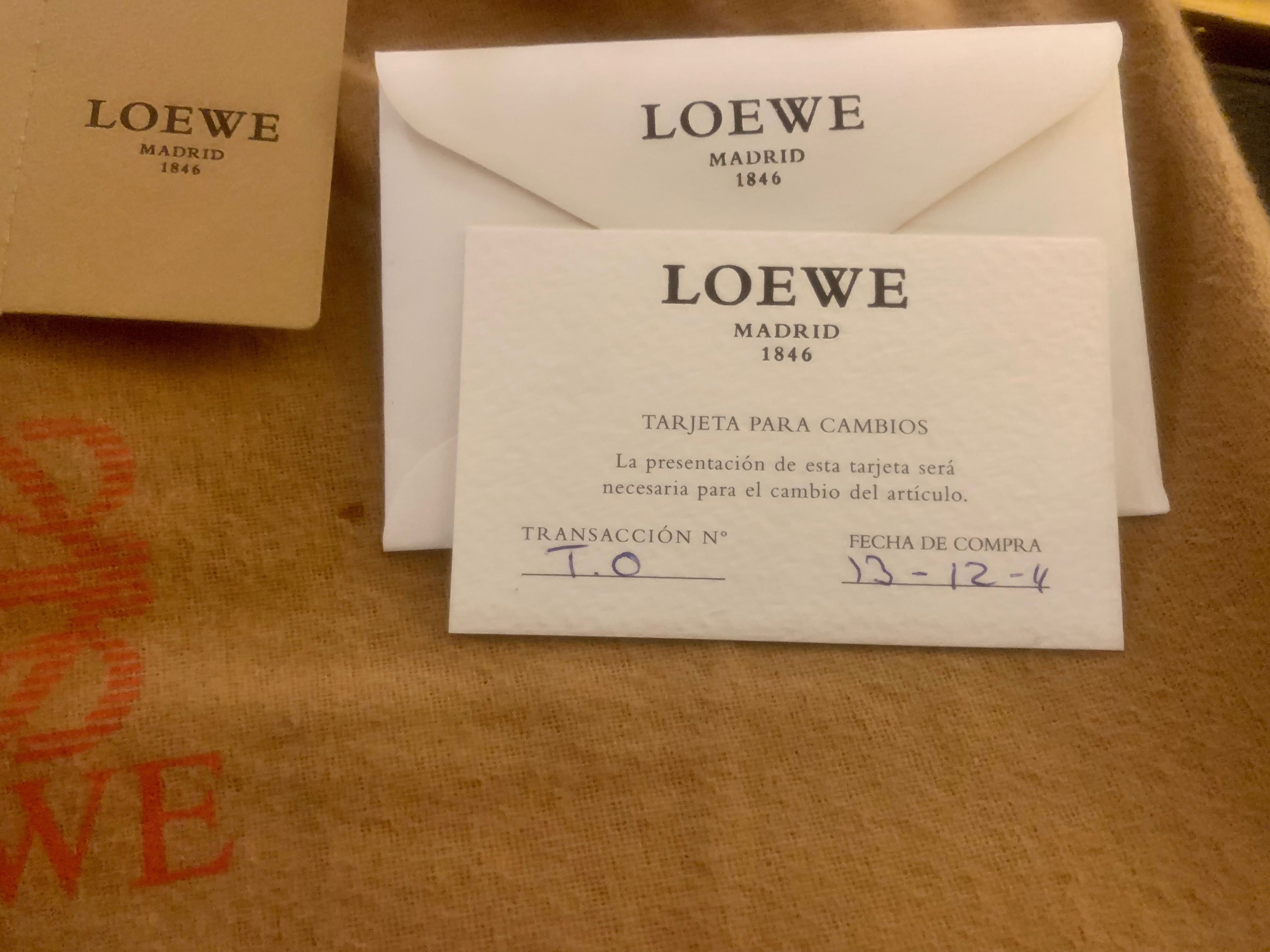 Pasta executivo Vintage Loewe 100% original