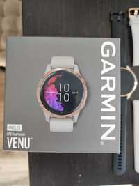 Smartwatch Garmin Venu różowe złoto damski