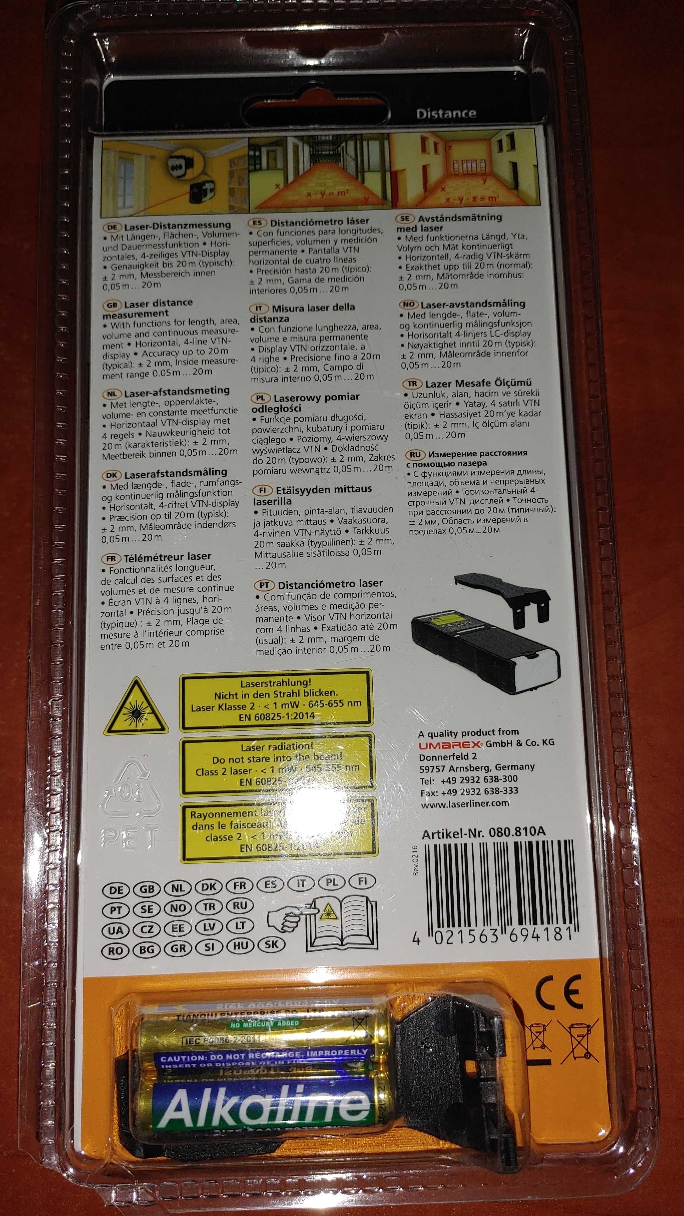Laserliner Distance Check miernik odleglosci Nowy