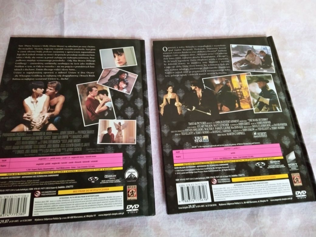 Filmy DVD Maska Zorro