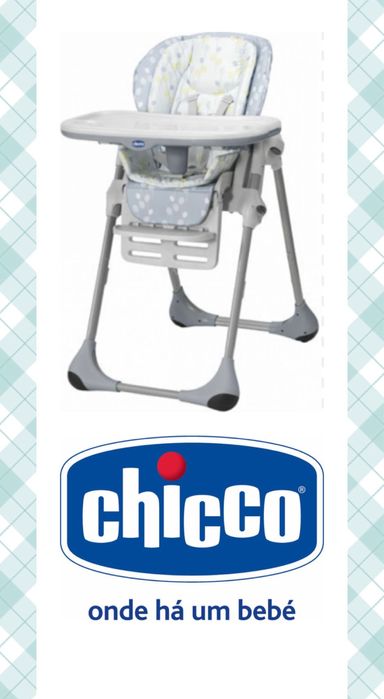 Cadeira da Chicco para bebé comer
