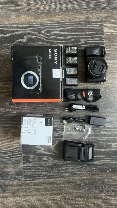 Sony a6300,  sony E PZ 16-50mm F3,5-5,6 oss