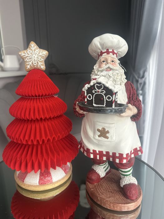 Декоративні фігури 32 см, містер і міссіс Санта