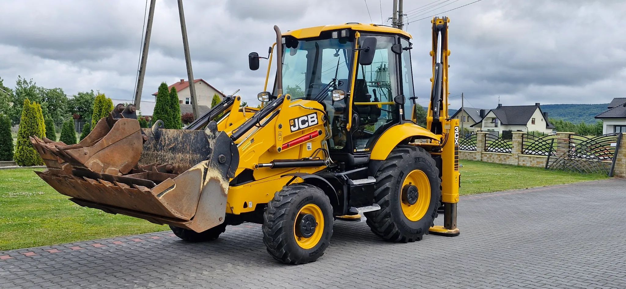 JCB 3CX/ Jak Nowa/ Maszyna sprowadzona/ 110KM/  Koparko-ładowarka JCB 3CX 4CX tj CAT 432
