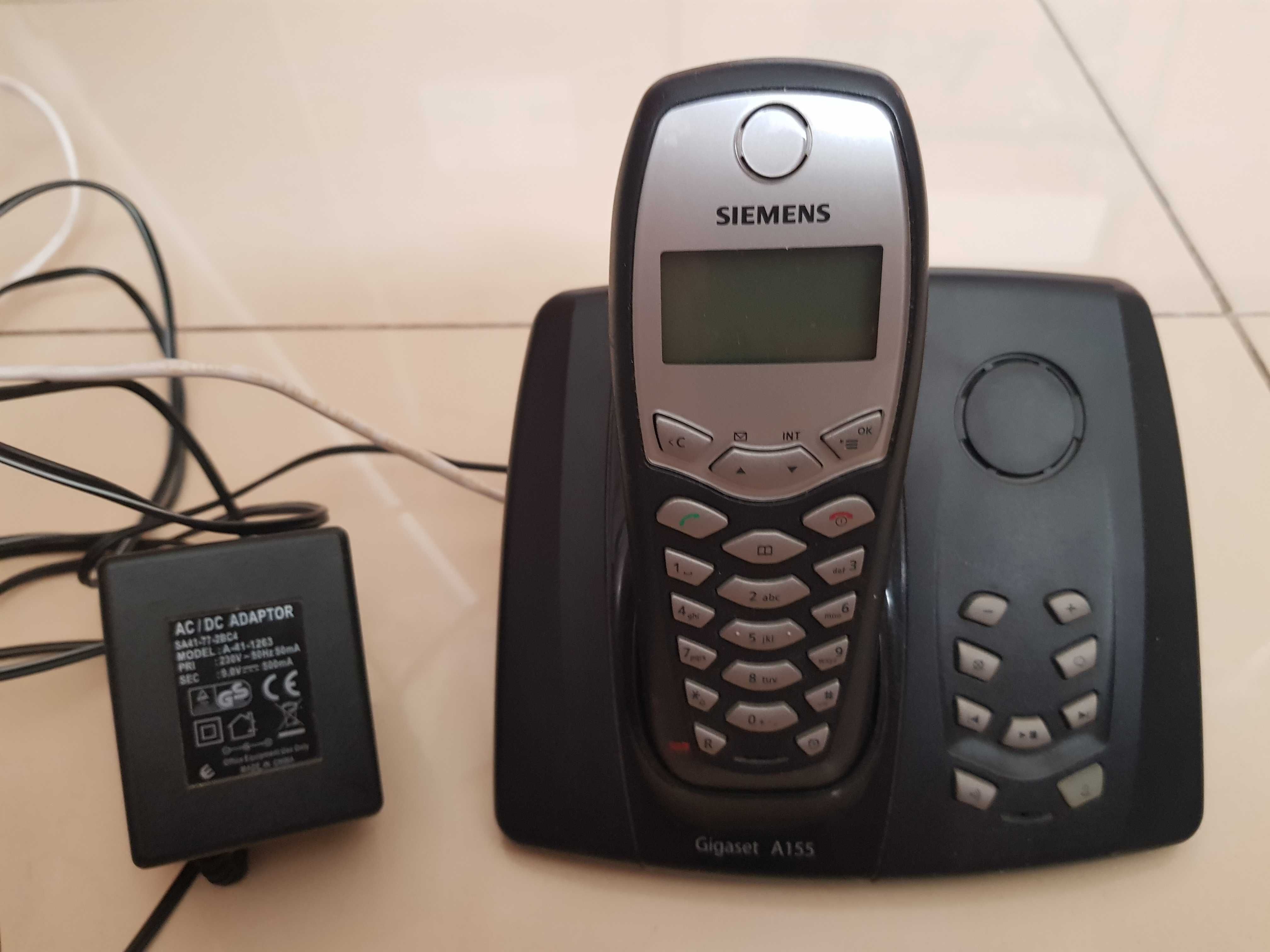 Telefon stacjonarny, bezprzewodowy - Siemens GIGASET A155