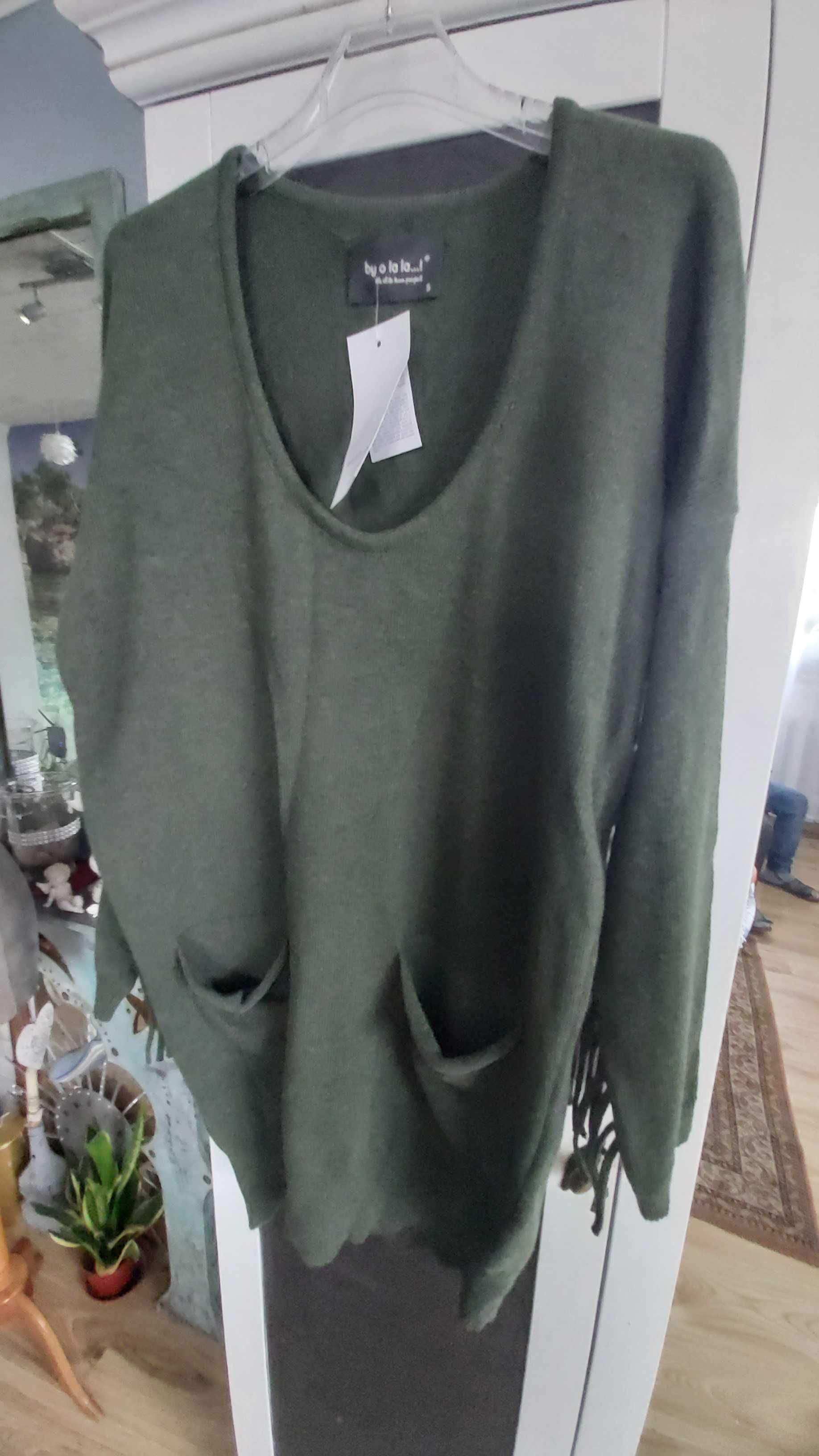By o la la Sweterek tunika sweter