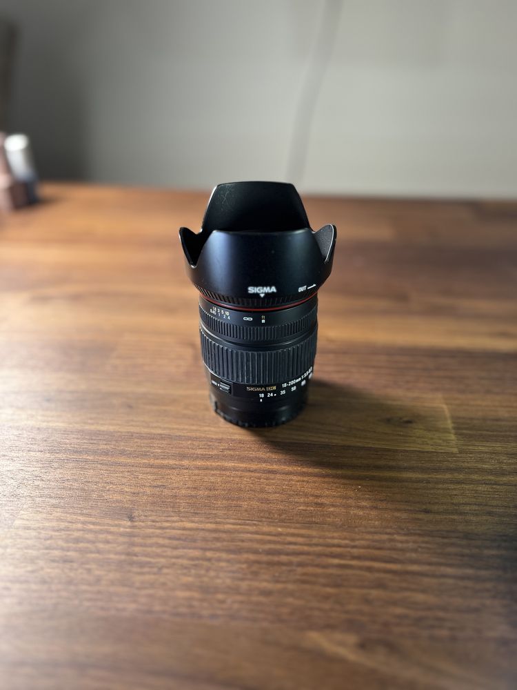 Sigma 18-200 para Sony