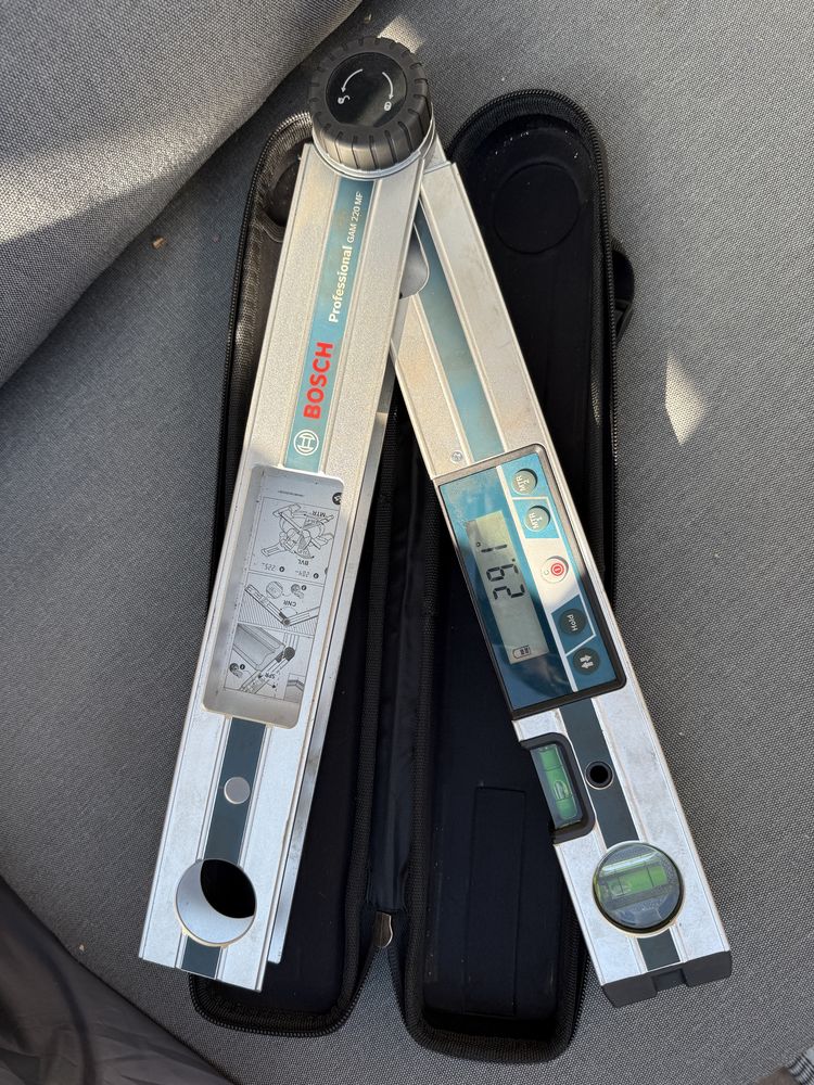 Bosch gam 220 MF kątomierz cyfrowy poziomica