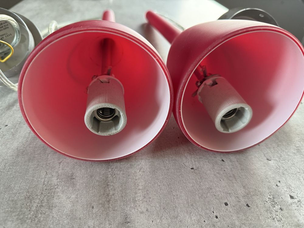 Lampy czerwone Ideal Lux Flut SP1 Small