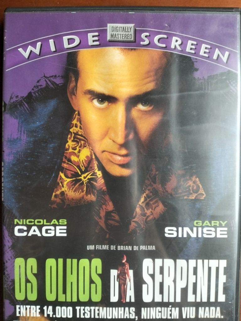 DVD Os Olhos da Serpente