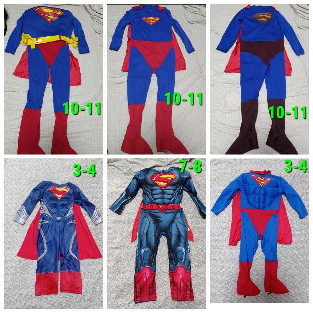 карнавальный костюм супер мен , super man 3-4, 7-8 , 10-11 лет