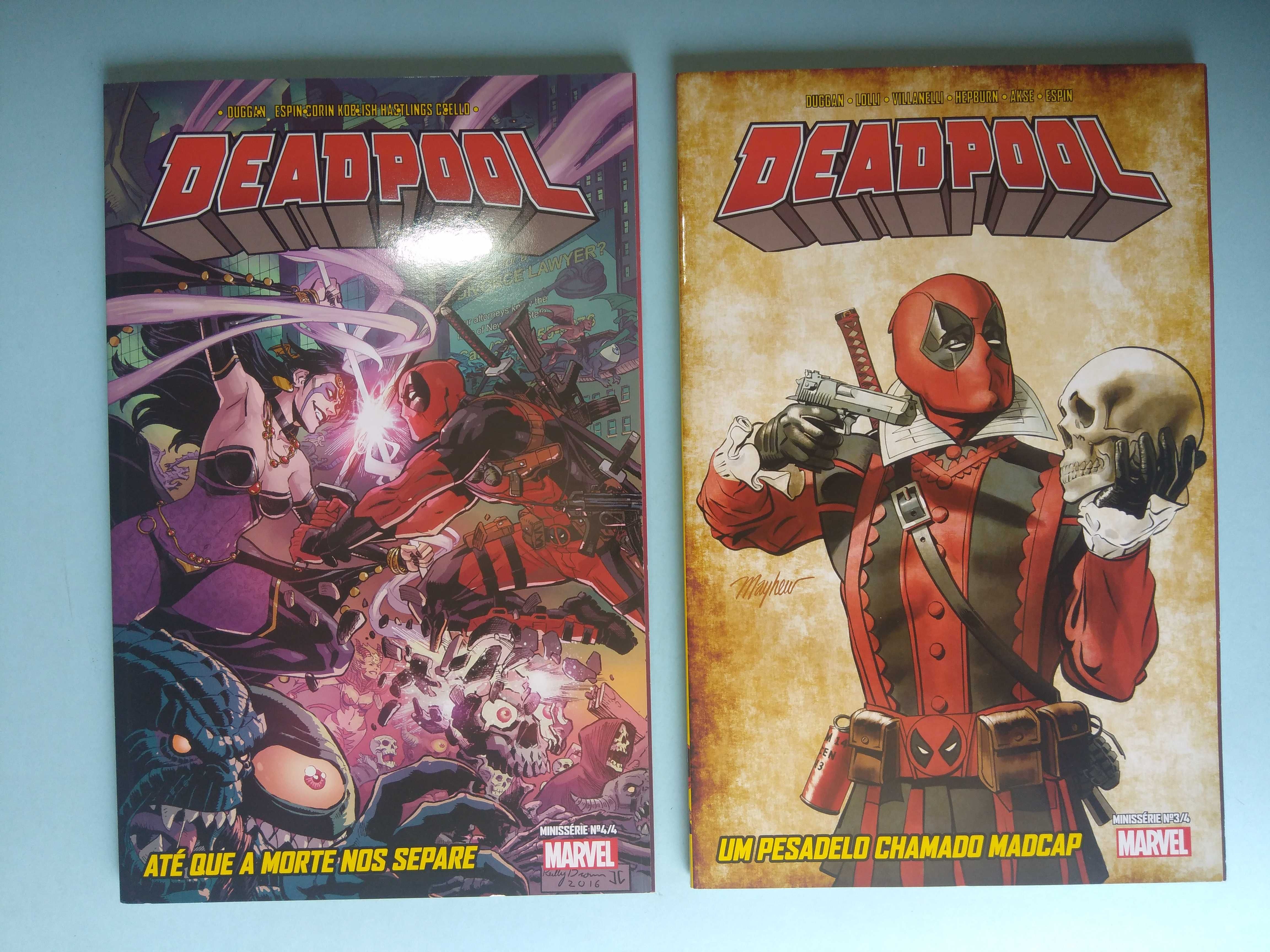 DEADPOOL - Minissérie completa # 1-4 Editora Goody