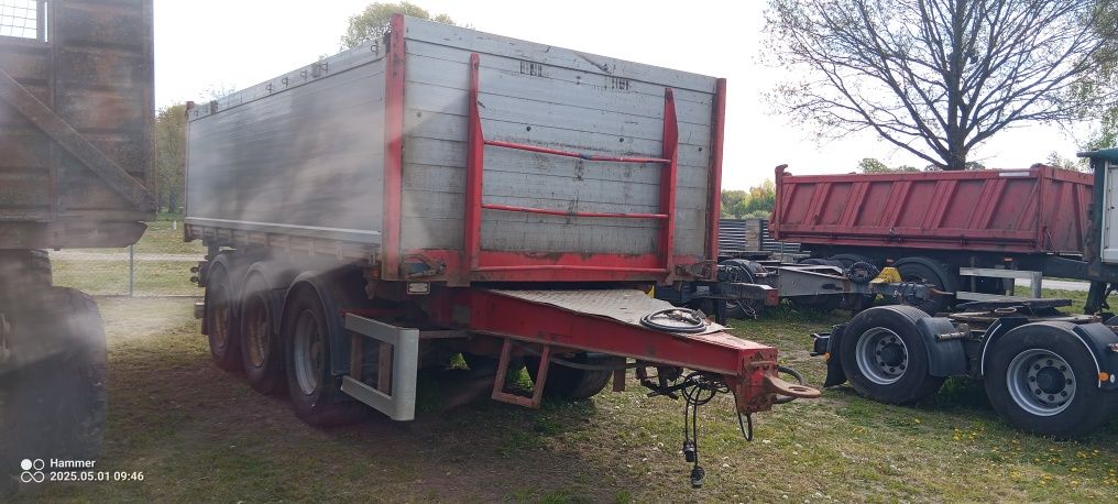 Przyczepa NOPA 18.3t tridem wywrotka 3 strona KELBERG tandem