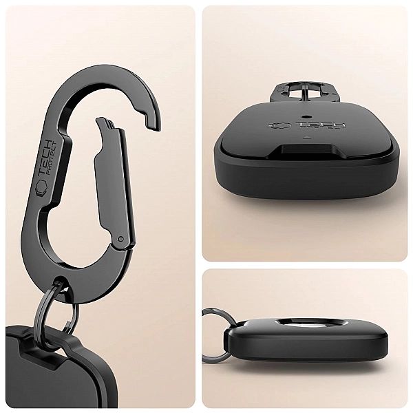 Tech-Protect Velar Apple Airtag 1 / 2 Black