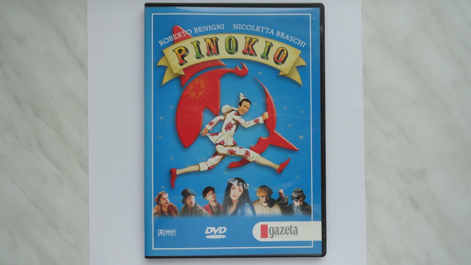 Film "Pinokio"płyta DVD Roberto Benigni, Nicoletta Braschi-st. idealny