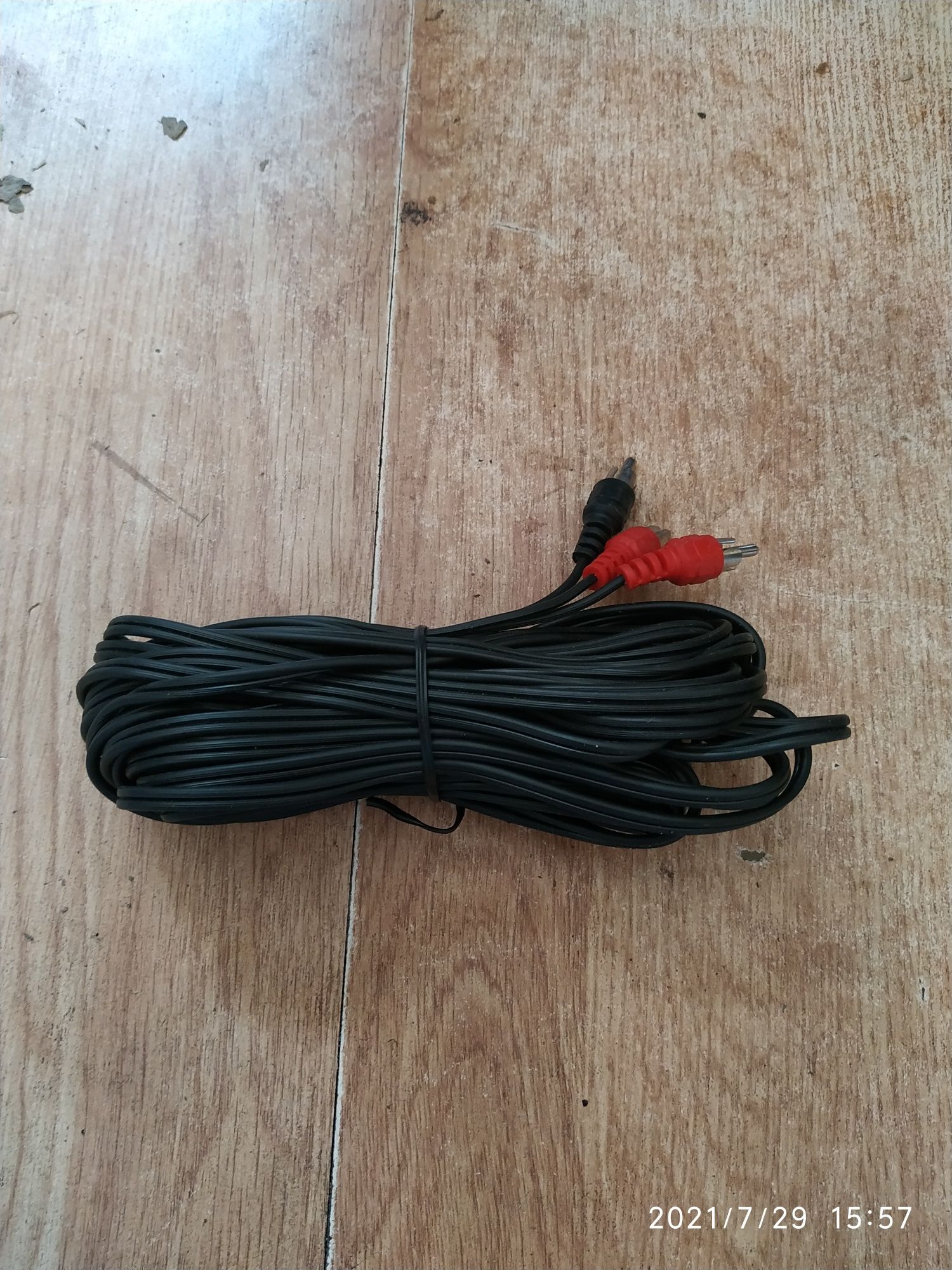 Шнур RCA audio video,довгий 10метрів