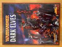 Książka Warhammer Fanstasy Battle Dark Elves army book.