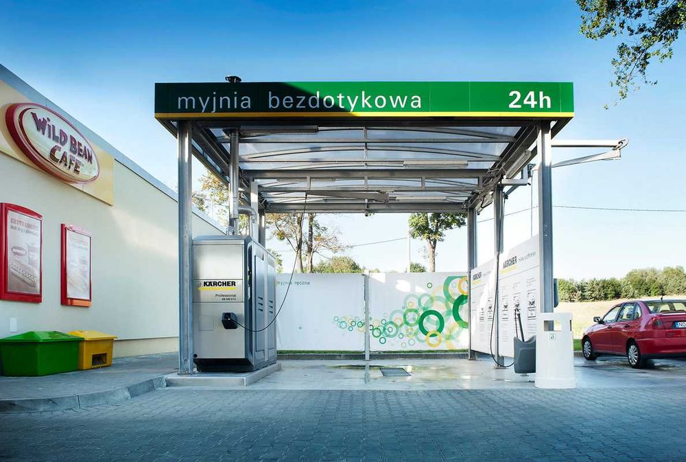Wynajmę Bezdotykową Myjnie Samochodową w Olsztynie na stacji Paliw BP