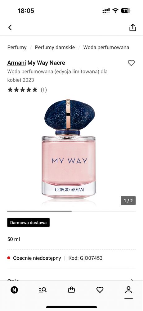 My way narce edycja limitowana