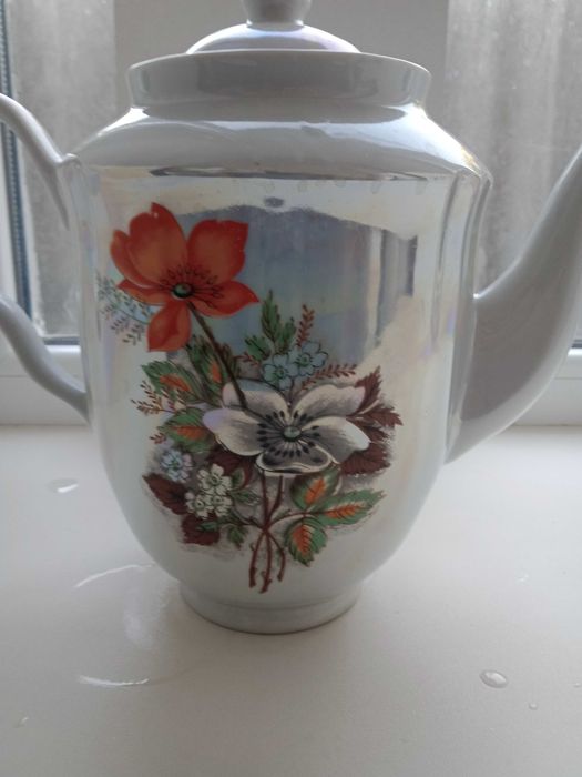 чайник доливний 2 л керамічний баранівка