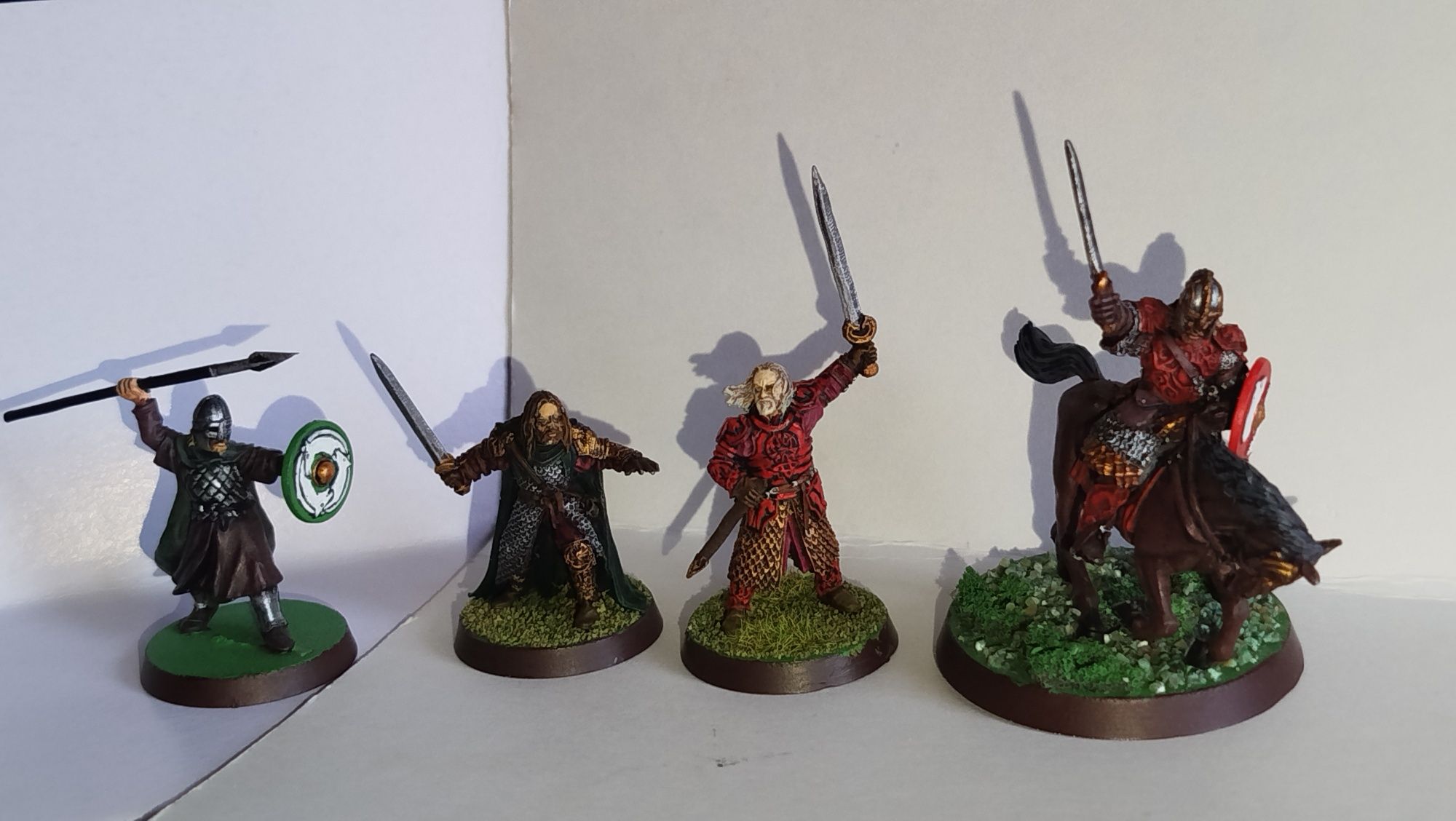 LotR Rohan, Eomer, Theoden, Gamling, Rohirrim