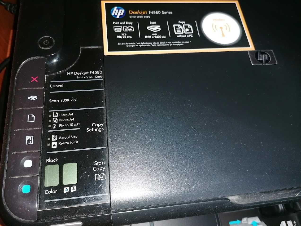 Drukarka HP DeskJet F4580 Series