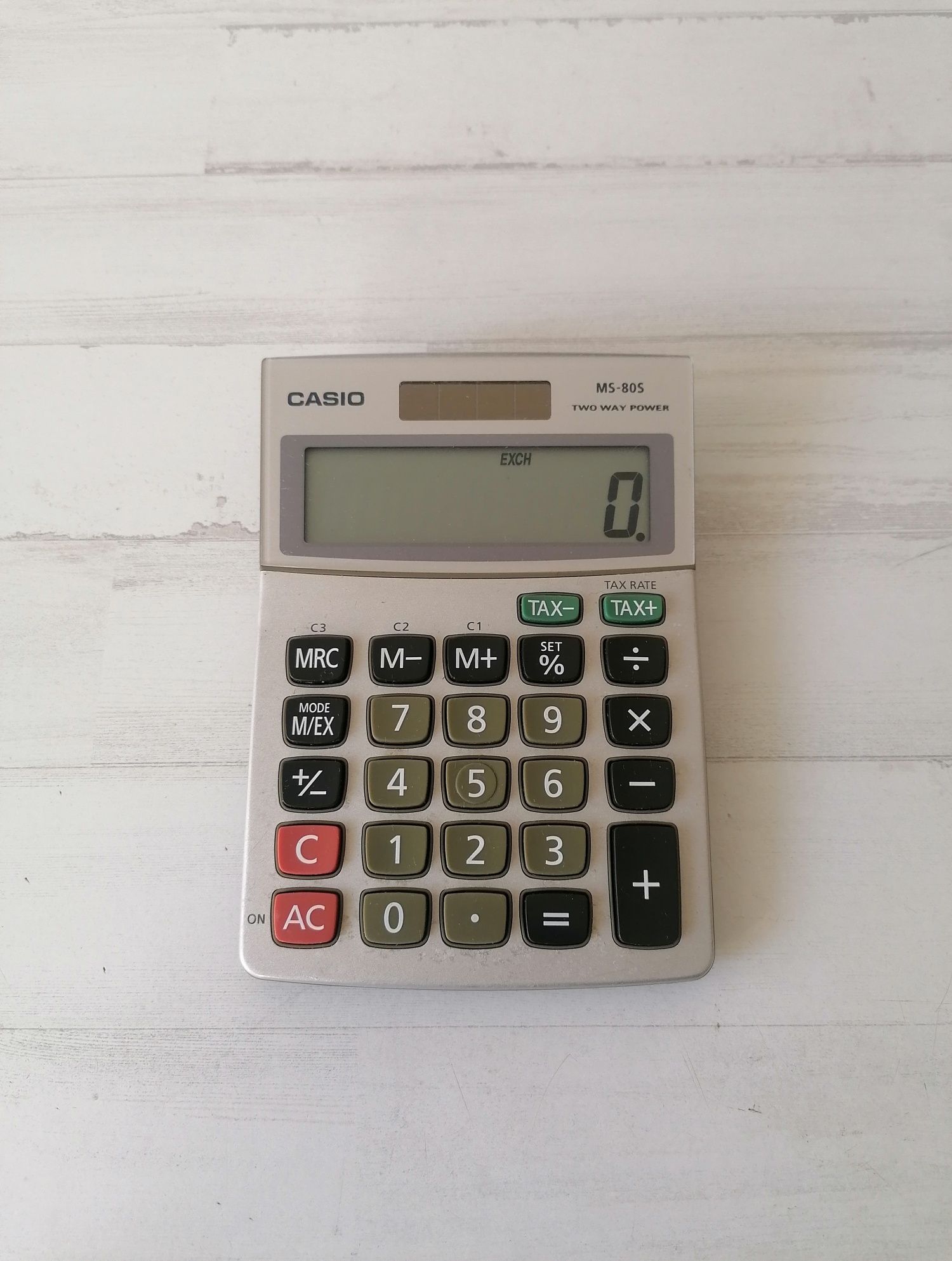 Calculadora Científica CASIO MS-80S Máquina Calcular