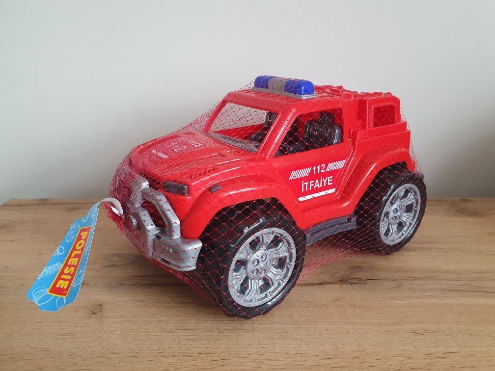 Samochód dla dziecka Jeep Straż Pożarna Wader Polesie