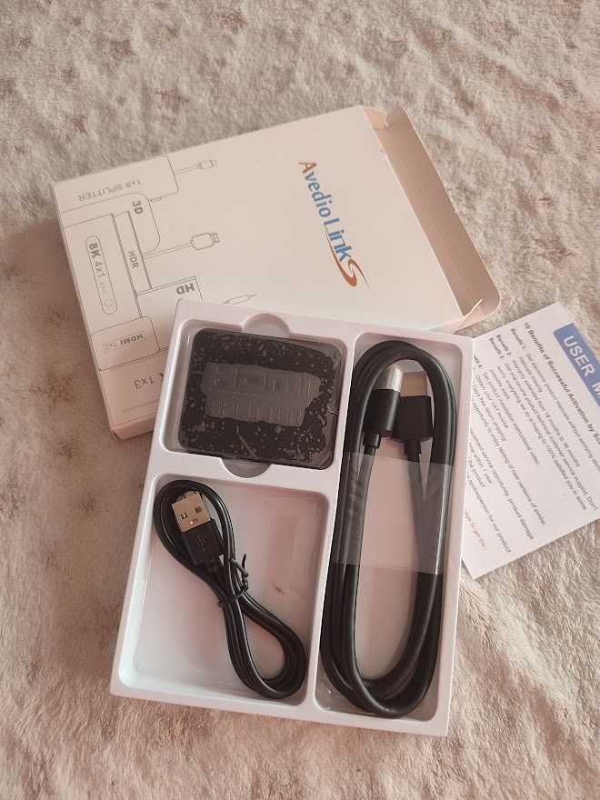 ROZDZIELACZ HDMI avedio links avediolinks HDMI - HDMI 1,2 m