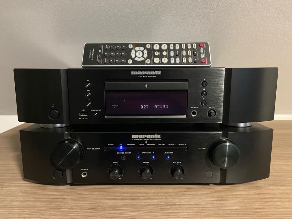 Wzmacniacz Marantz PM6006 + CD6006
