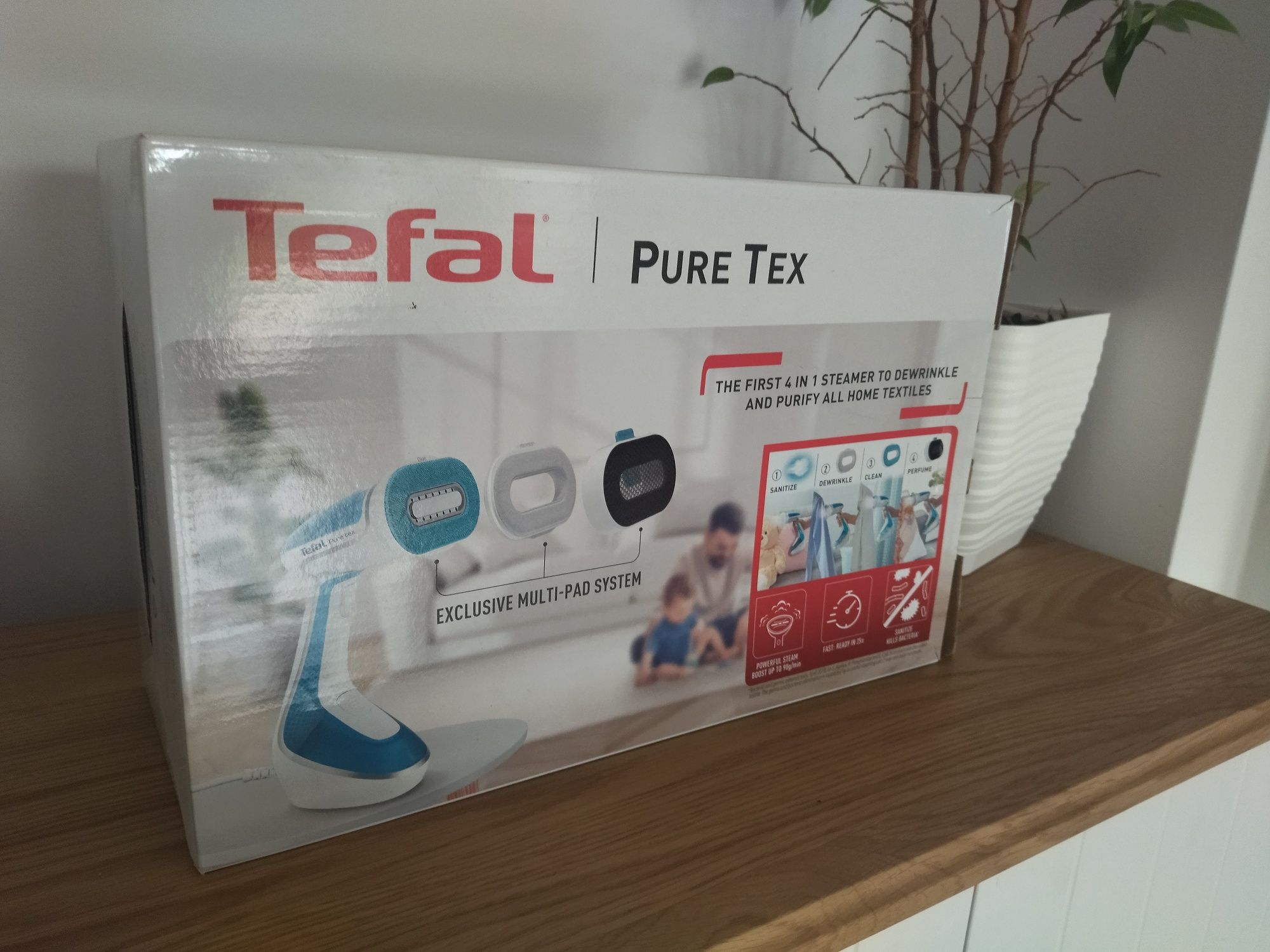 Parownica do ubrań Tefal Pure Tex 4 w 1