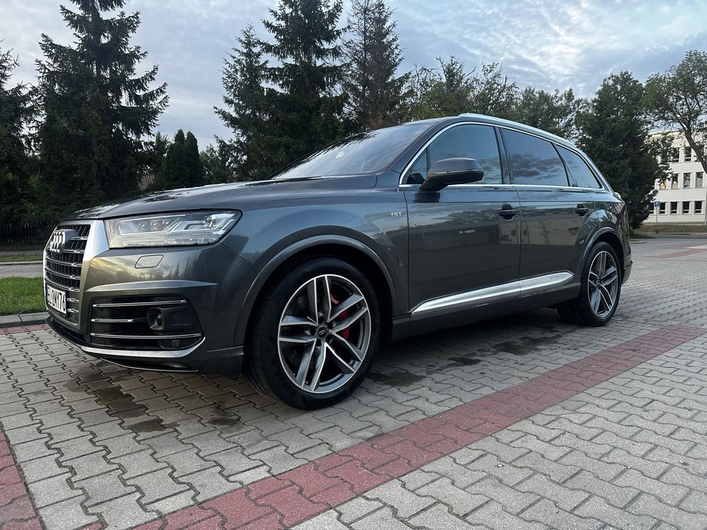Audi SQ7 salon Polska, HAK, bezwypadkowy, cesja leasingu