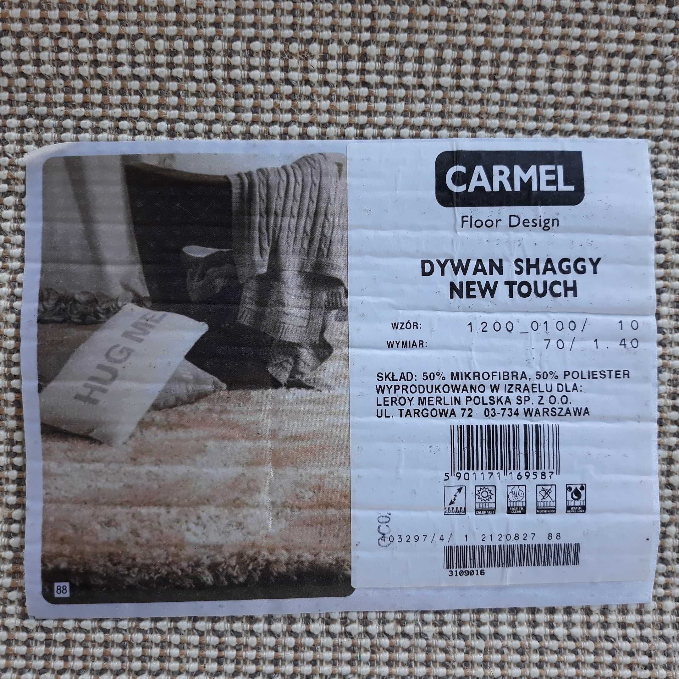 Dywan Shaggy New Touch Biały 70 x 140 ( IZRAEL ) dla DzIeCkA