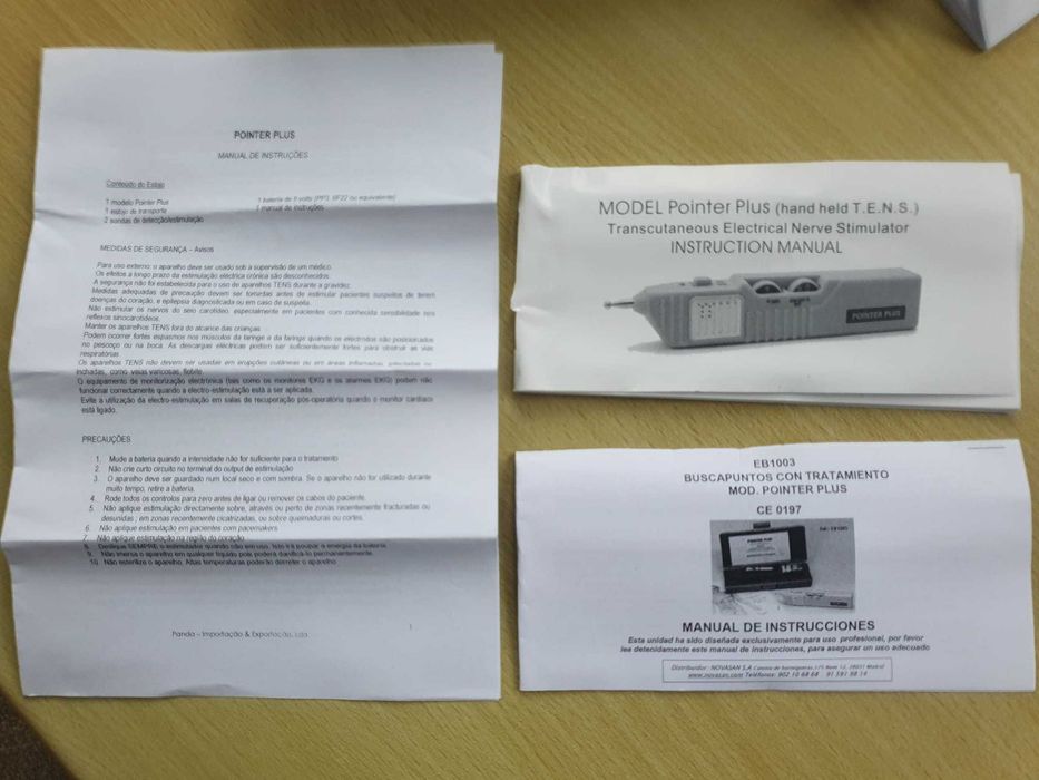 Detetor e estimulador de pontos de acupuntura Pointer Plus