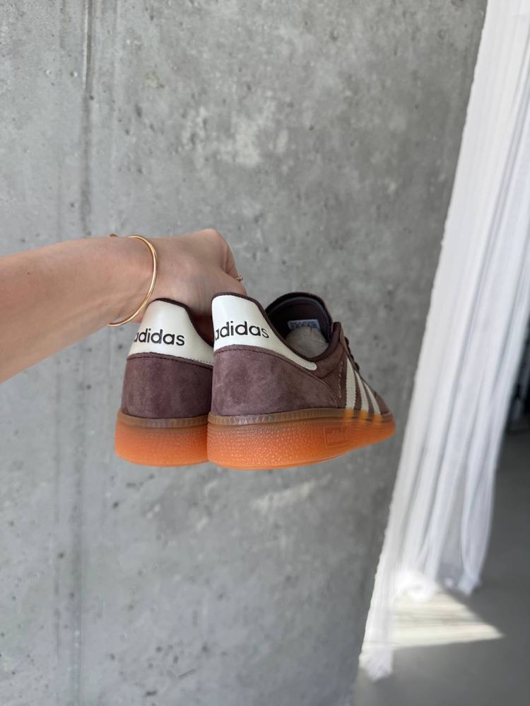 Кросівки жіночі Adidas Spezial SPORTY & RICH Brown premium/адідас