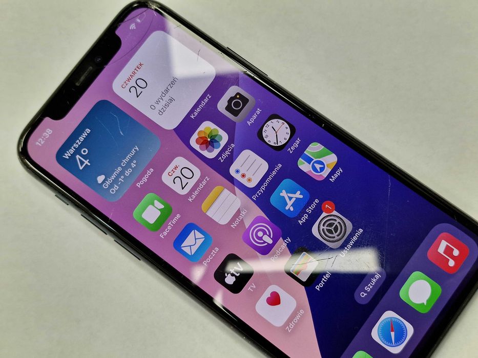 Iphone 11 PRO 256GB/ Green/ 75%/ znacznie uszkodzony/ czytaj