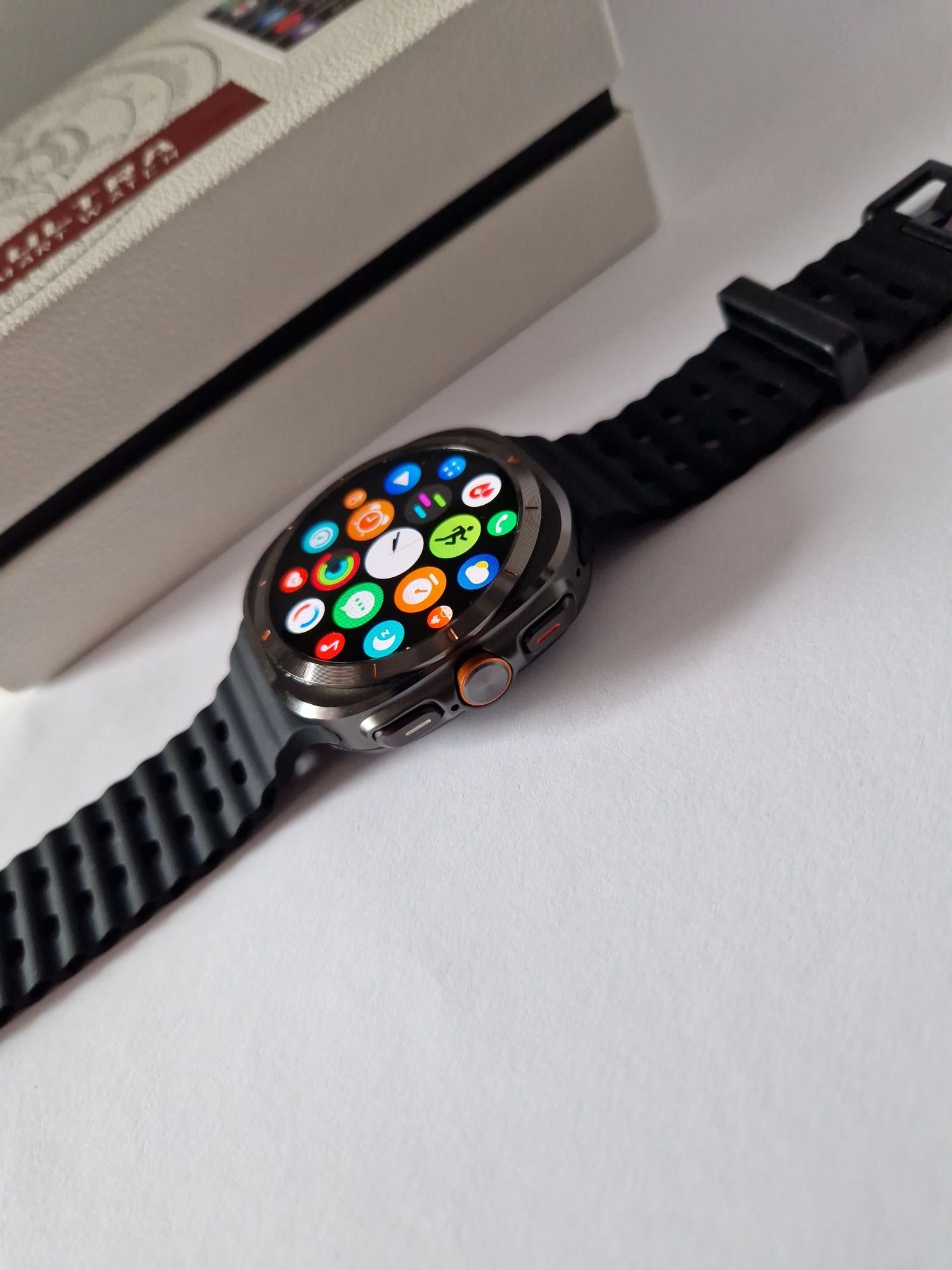 Hk28 ultra watch, pełny komplet smartwatcha