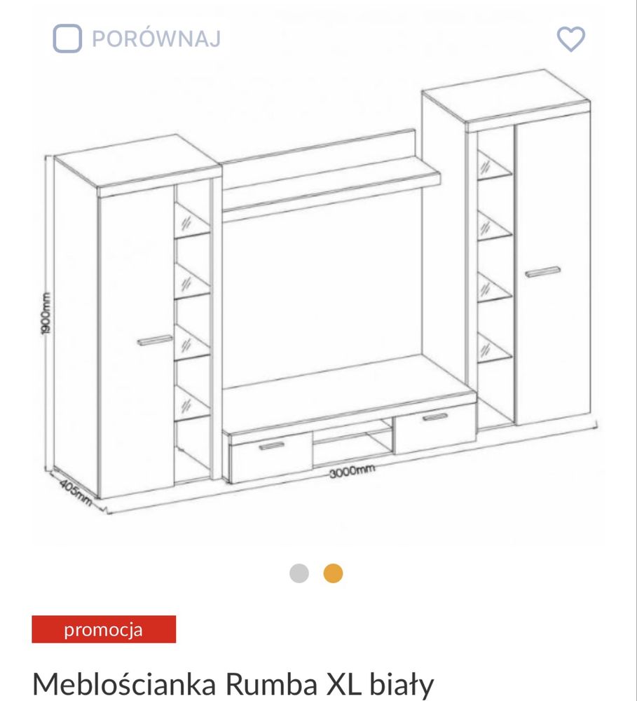 Zestaw mebli do salonu