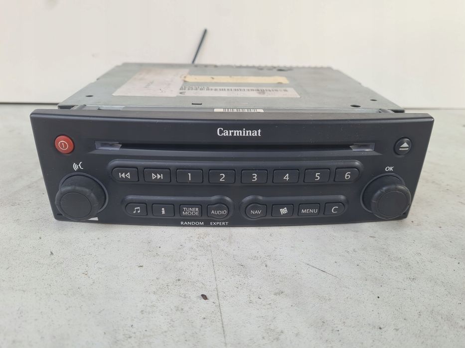Radio renault laguna ii 2 + kod carminat nawigacja 8200249262 be7412