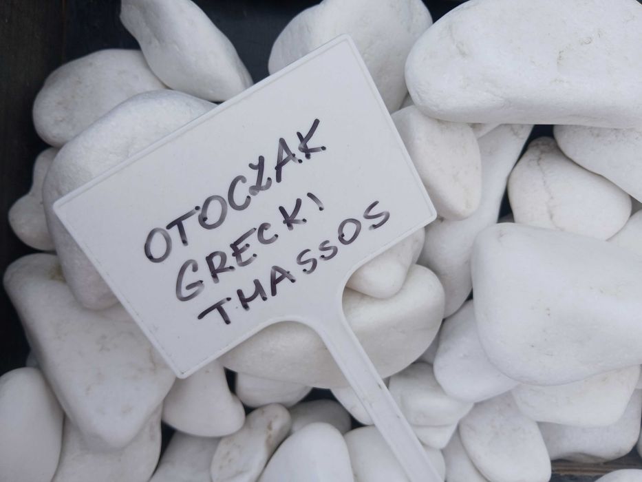Otoczak Grecki Thassos kamień ozdobny kruszywo dostawa